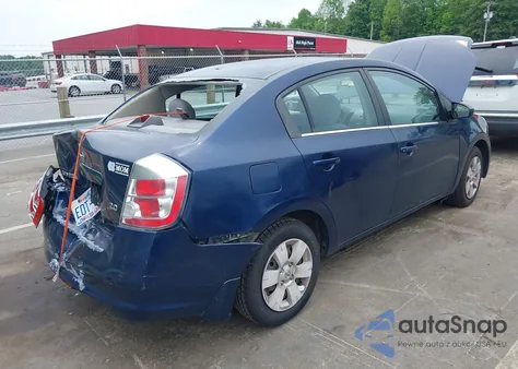 2007 Nissan Sentra 2.0 из США, поврежденный, VIN 3N1AB61E77L716065